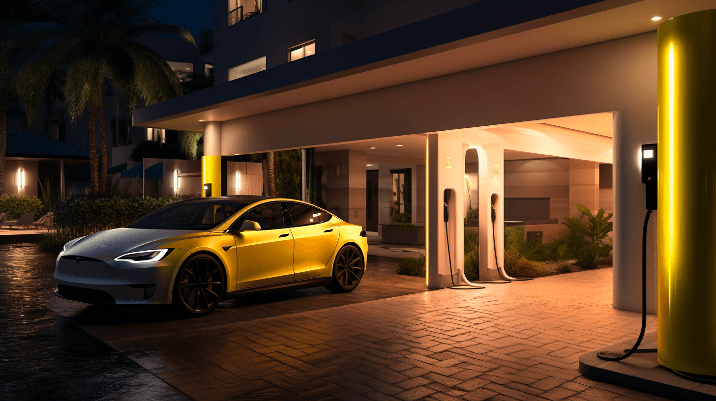 Les Bornes de Recharge pour Véhicules Électriques dans les Hôtels