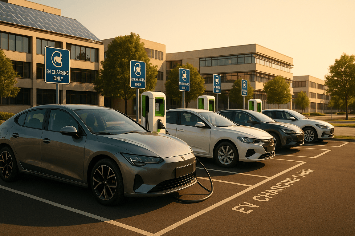 Réglementation des parkings avec borne de recharge électrique